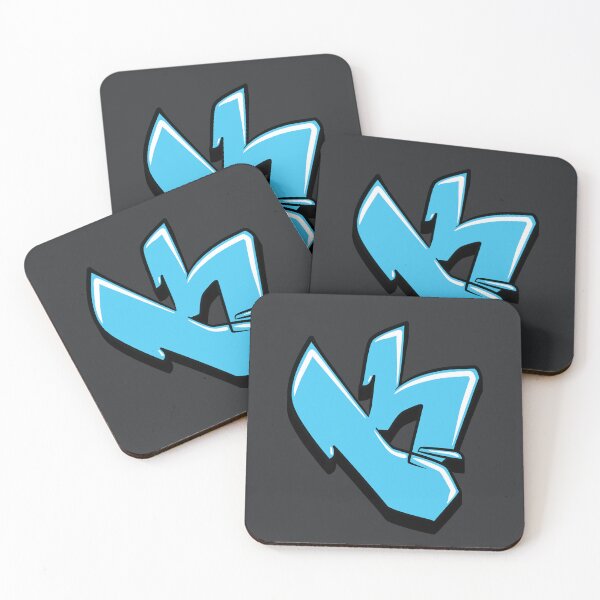 Item preview, Graffiti Letter K (Blue) designed and sold by NameGraffiti.