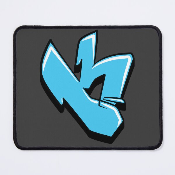 Item preview, Graffiti Letter K (Blue) designed and sold by NameGraffiti.