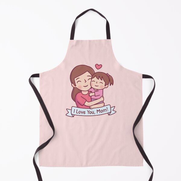 Item preview, Mom Hugging Daughter, I Love You Mom Greeting designed and sold by rustydoodle.