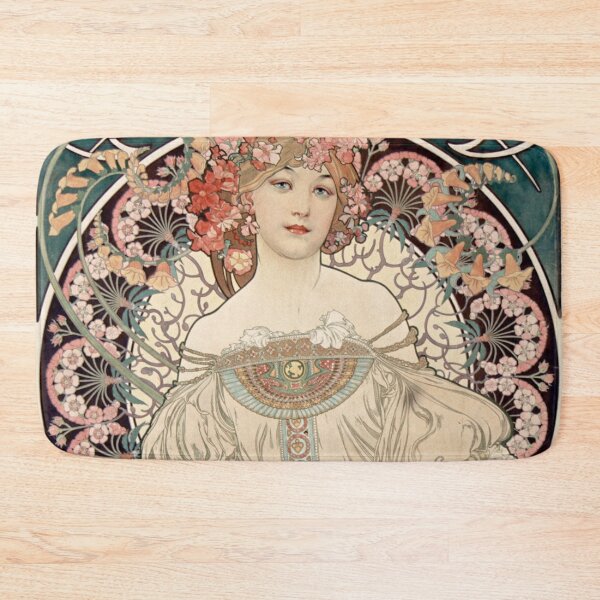 Item preview, Champenois imprimeur - Alphonse Mucha - Vintage Art designed and sold by RickE.