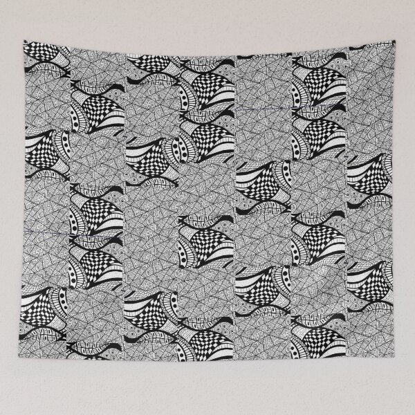 Item preview, Doodle Lines Pattern - Abstract designed and sold by SBWorld.