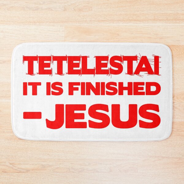 Item preview, Tetelestai - It is Finished designed and sold by plushism.