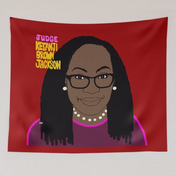 Item preview, judge Ketanji Brown Jackson designed and sold by Giovanni's  Brown Quotes.