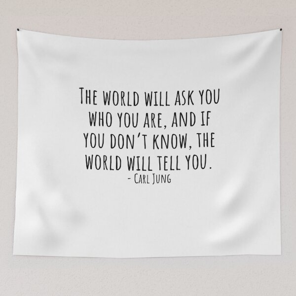 Item preview, The world will ask who you are  designed and sold by QuotesBerry.