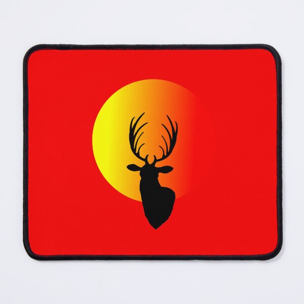 Item preview, Deer at sunset design designed and sold by MystixJack.