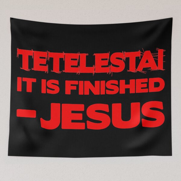 Item preview, Tetelestai - It is Finished designed and sold by plushism.