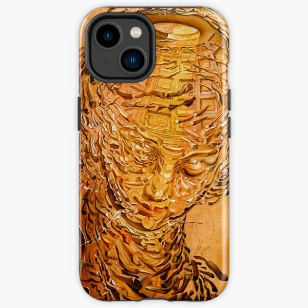 Salvador Dali Raphael's Head Exploding Surreal Famous Painters iPhone Tough Case