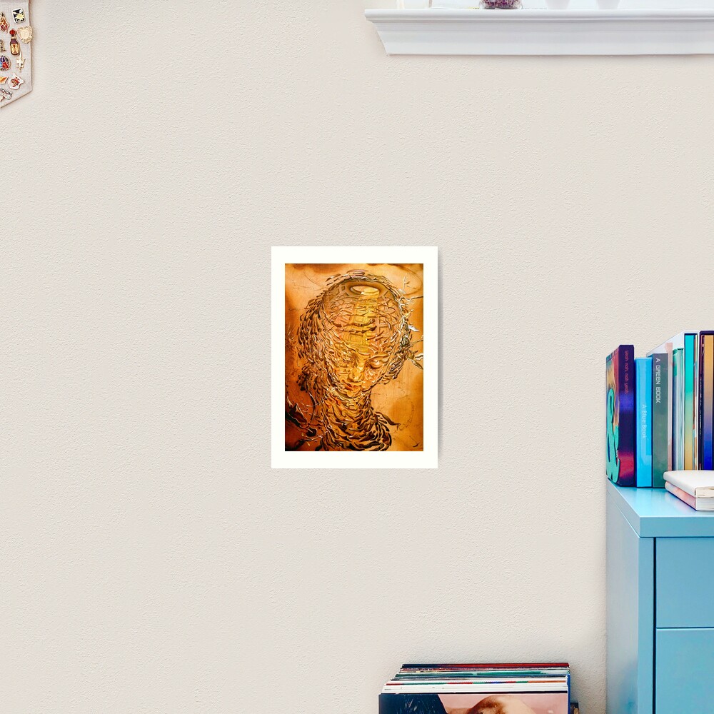 "Salvador Dali Raphael's Head Exploding Surreal Famous Painters" Art