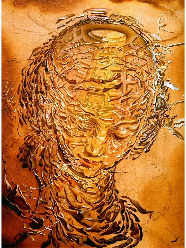 Disover Salvador Dali Raphael's Head Exploding Surreal Famous Painters Canvas