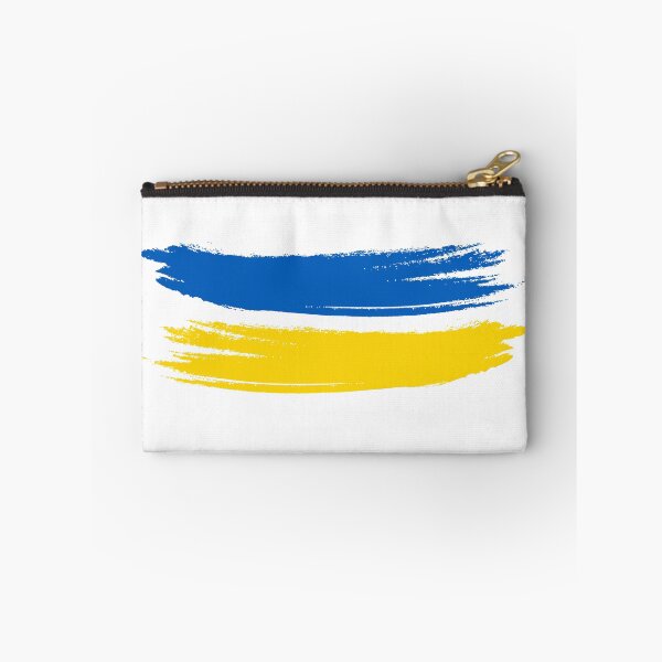 Item preview, Ukrainian Flag Colored paint stripes  designed and sold by player-502.