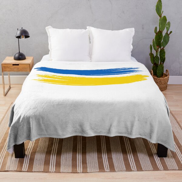Item preview, Ukrainian Flag Colored paint stripes designed and sold by player-502.