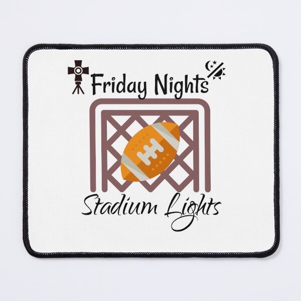 Item preview, friday night stadium lights design, loves playing football, football tees designed and sold by Natthiya Minimal.