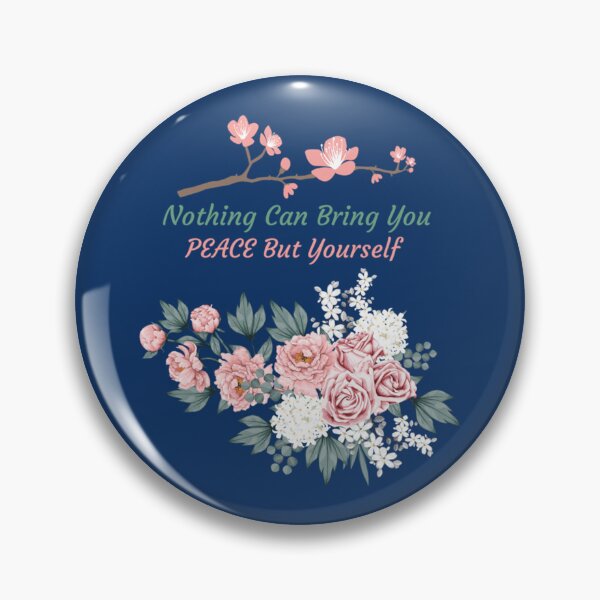 Item preview, Nothing will bring you peace but yourself     designed and sold by mindifox3.