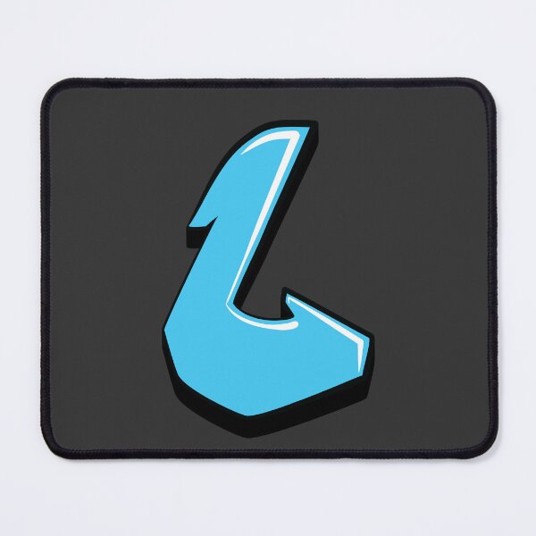 Item preview, Graffiti Letter L (Blue) designed and sold by NameGraffiti.
