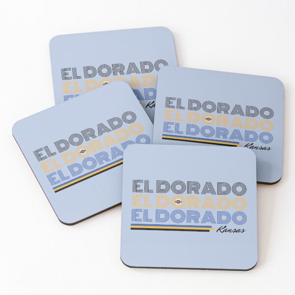 Item preview, El Dorado, Kansas - Retro Linework designed and sold by AK Design Co..