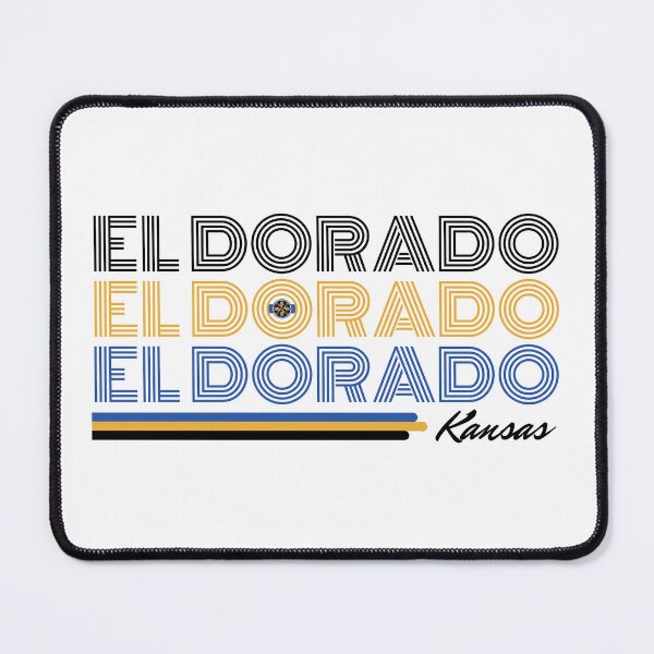Item preview, El Dorado, Kansas - Retro Linework designed and sold by AK Design Co..