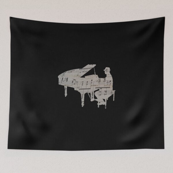 Item preview, Pianist Classic T-Shirt designed and sold by rikazr6sr1.