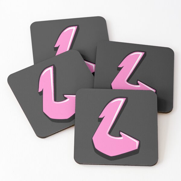 Item preview, Copy of Graffiti Letter L (Pink) designed and sold by NameGraffiti.
