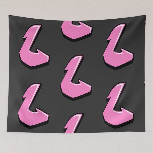 Item preview, Copy of Graffiti Letter L (Pink) designed and sold by NameGraffiti.