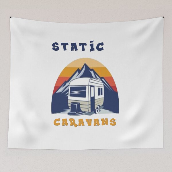 Item preview, static caravans summer static caravans designed and sold by PrintifyStyle.