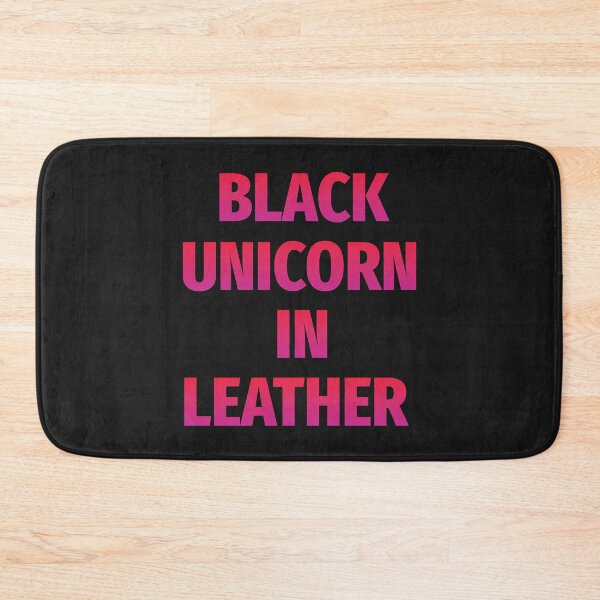 Item preview, Black Unicorn in Leather designed and sold by CyberCult Store.