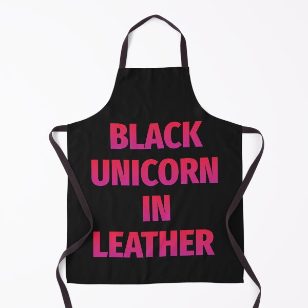 Item preview, Black Unicorn in Leather designed and sold by CyberCult Store.