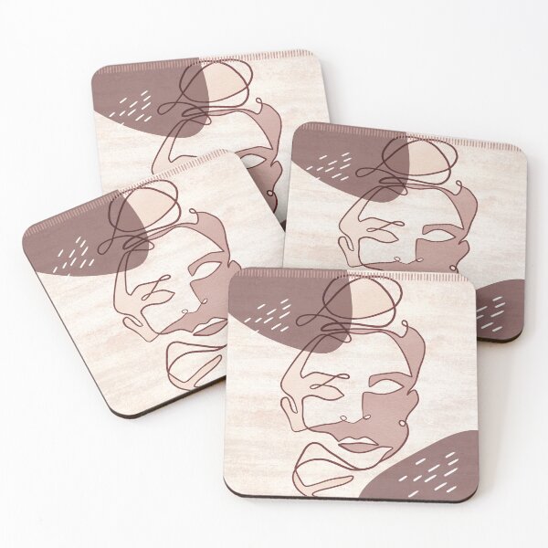 Item preview, Female portrait abstract designed and sold by InetaTaluma.