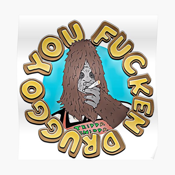 Sassy The Sasquatch Poster For Sale By Bertyb123 Redbubble