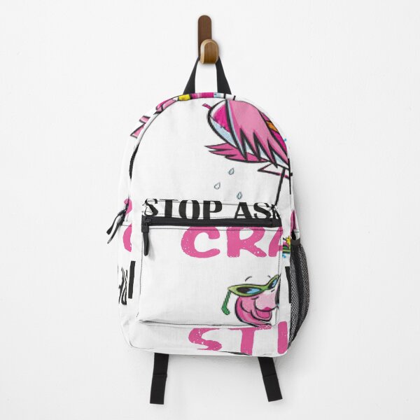 Item preview, Funny Flamingo Stop Asking Why I'm Crazy I Don't Ask Why You're So Stupid, designed and sold by truewear1.