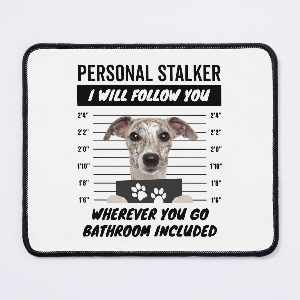 Item preview, Personal Stalker Dog – Whippet designed and sold by More Cute Dogs.
