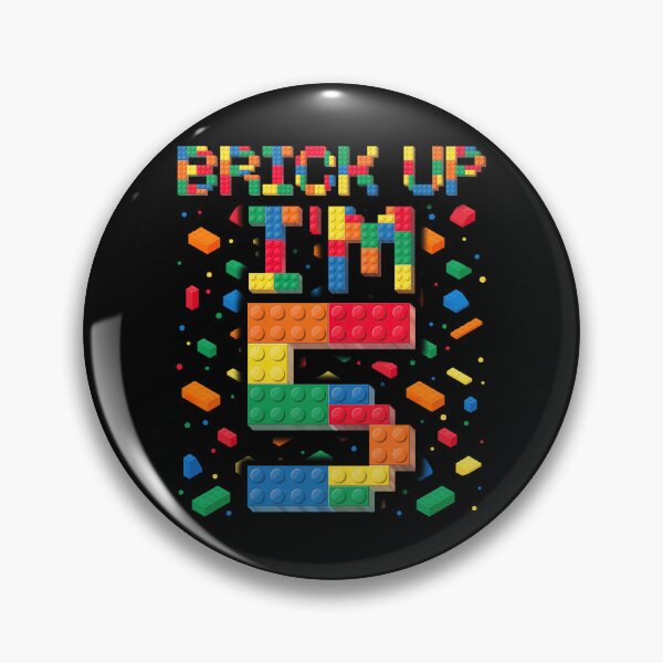 Item preview, Brick Up I'm 5 Construction Wall Toys Colorful Birthday Gift designed and sold by Master Jay.