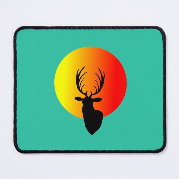 Item preview, Deer at teal sunset design designed and sold by MystixJack.