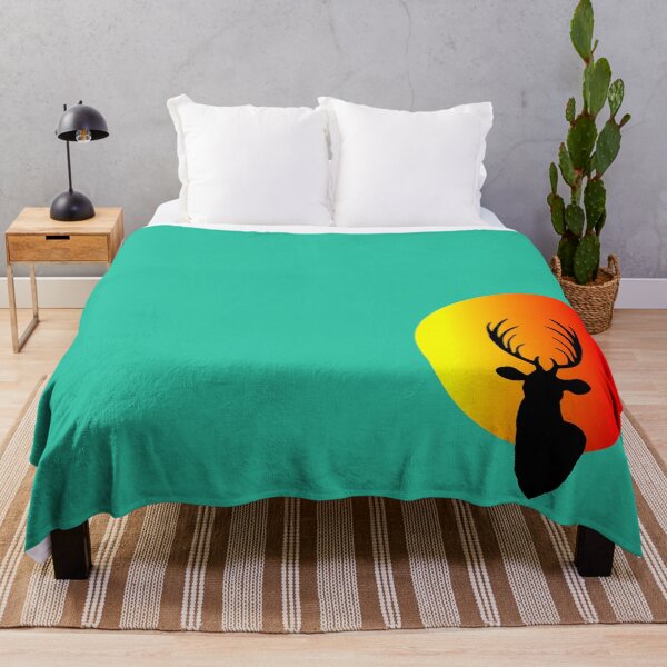 Item preview, Deer at teal sunset design designed and sold by MystixJack.