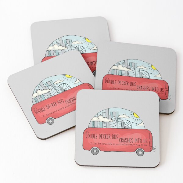 Item preview, If a Double Decker Bus Crashes Into Us designed and sold by QuirkFactory.