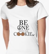 Sei eins mit dem Smiley Smiley (BT) Tailliertes T-Shirt