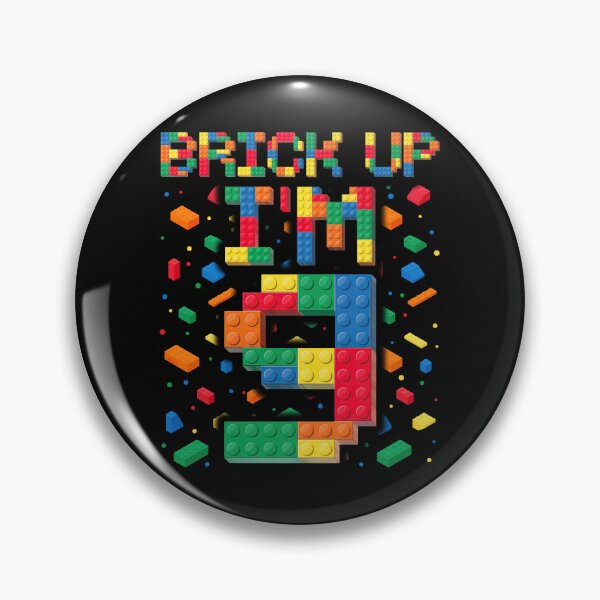 Item preview, Brick Up I'm 9 Construction Wall Toys Colorful Birthday Gift designed and sold by Master Jay.