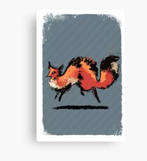 Ink Fox Canvas Print