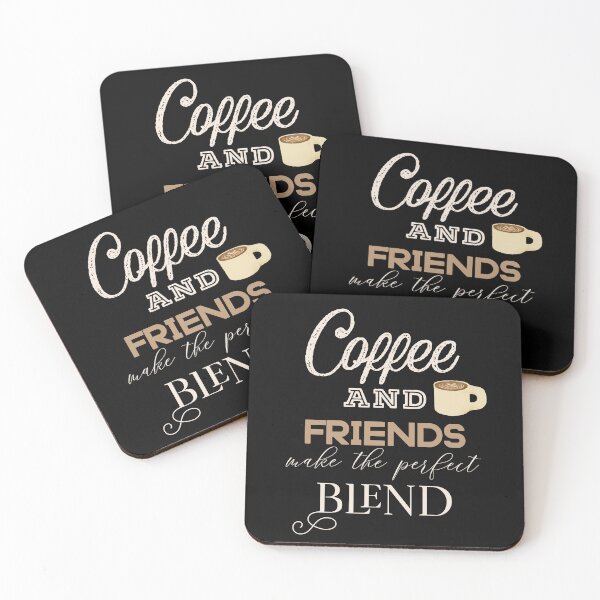 Item preview,  Coffee And Friends Make The Perfect Blend designed and sold by ZubiyaArt.