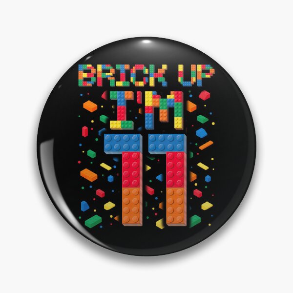 Item preview, Brick Up I'm 11 Construction Wall Toys Colorful Birthday Gift designed and sold by Master Jay.