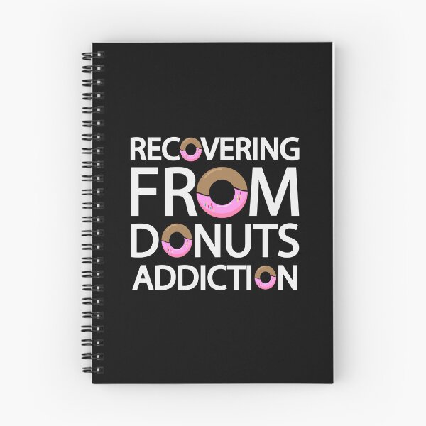 Item preview, Recovering from donuts addiction designed and sold by Colorfulandfun.