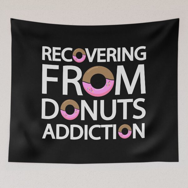 Item preview, Recovering from donuts addiction designed and sold by Colorfulandfun.