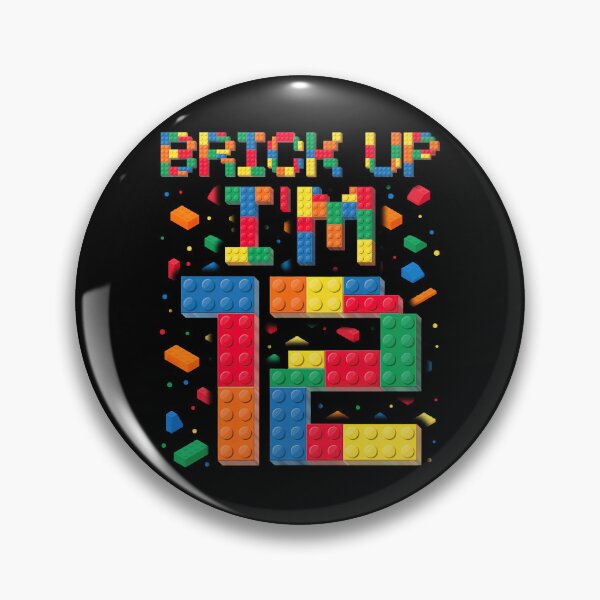 Item preview, Brick Up I'm 12 Construction Wall Toys Colorful Birthday Gift designed and sold by Master Jay.