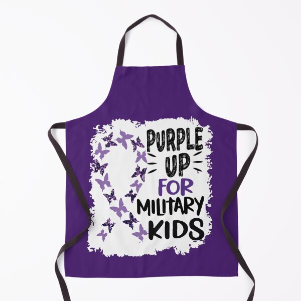 Item preview, Purple Up For Military Kids designed and sold by Heddar Badreddine.