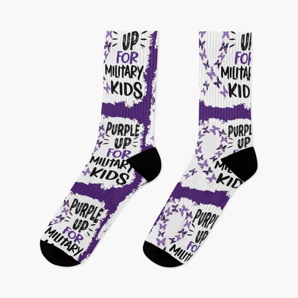 Item preview, Purple Up For Military Kids designed and sold by Heddar Badreddine.