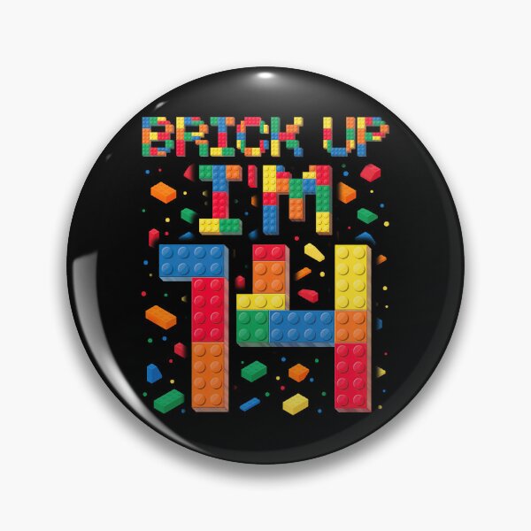 Item preview, Brick Up I'm 14 Construction Wall Toys Colorful Birthday Gift designed and sold by Master Jay.