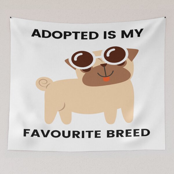 Item preview, Adoptado es mi raza favorita designed and sold by ArtistsZone.