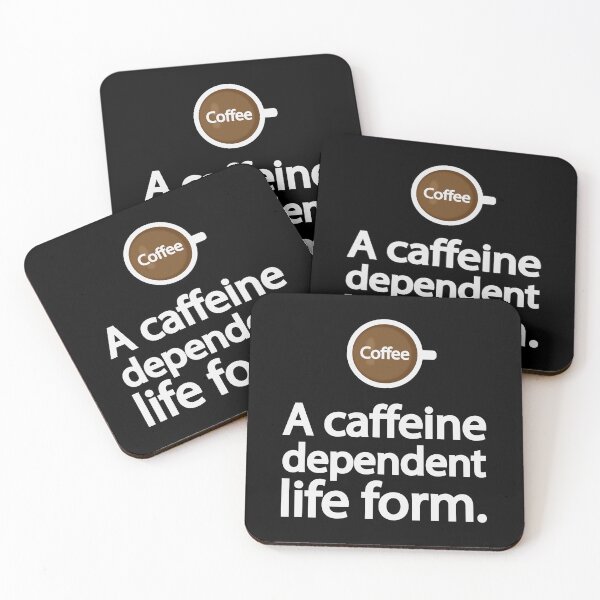 Item preview, A caffeine dependent life form designed and sold by Colorfulandfun.