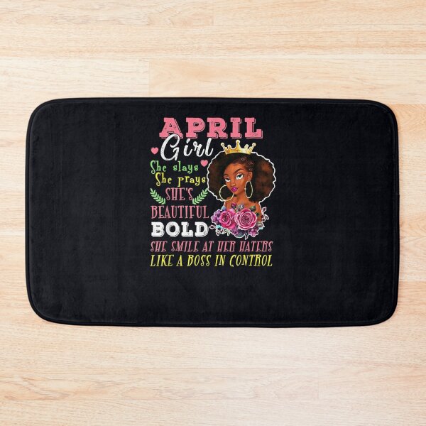 Item preview, April Girl She Slays She Prays Beautiful Birthday designed and sold by DeannaMarks.