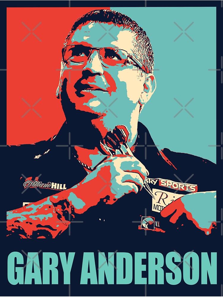 "Team Gary Anderson" Sticker by lokielli Redbubble