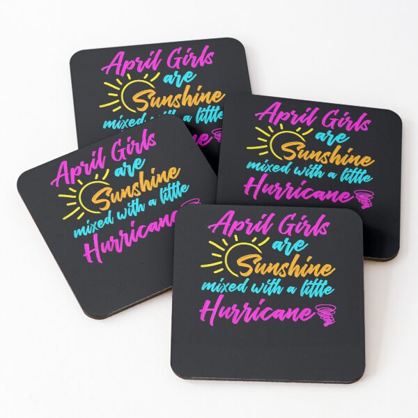 Item preview, April Girls Are Sunshine Birthday Birth Month designed and sold by DeannaMarks.